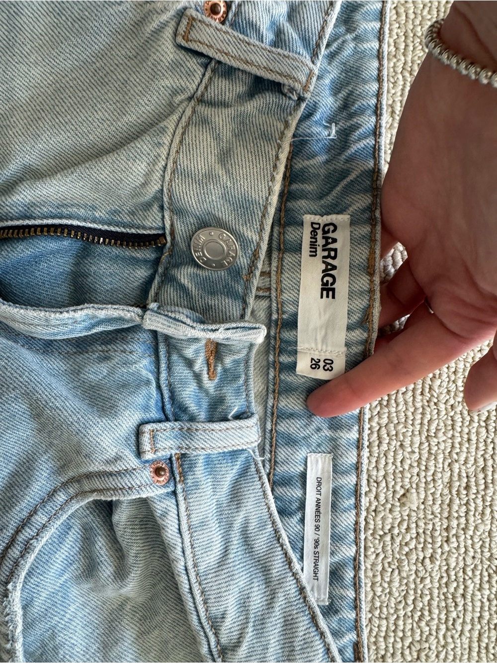 90’s straight jeans - Garage - Picture 2 of 2